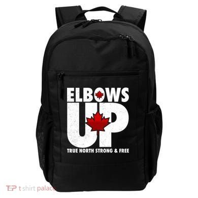 Elbows Up Canada True North Strong and Free Backpack