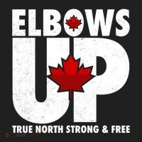 Elbows Up Canada True North Strong and Free Tumbler thumb 3