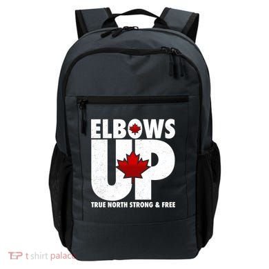 Elbows Up Canada True North Strong and Free Backpack