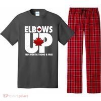 Elbows Up Canada True North Strong and Free Pajama Set thumb 0