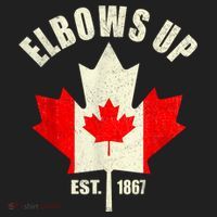 Elbows Up Canada Est 1867 Proud Canadian Strong Canada Women's Sweatshirt thumb 2