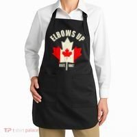 Elbows Up Canada Est 1867 Proud Canadian Strong Canada Apron thumb 2
