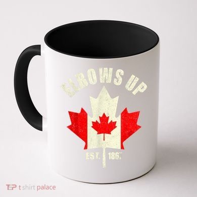 Elbows Up Canada Est 1867 Proud Canadian Strong Canada Coffee Mug