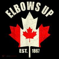 Elbows Up Canada Est 1867 Proud Canadian Strong Canada Coffee Mug thumb 5