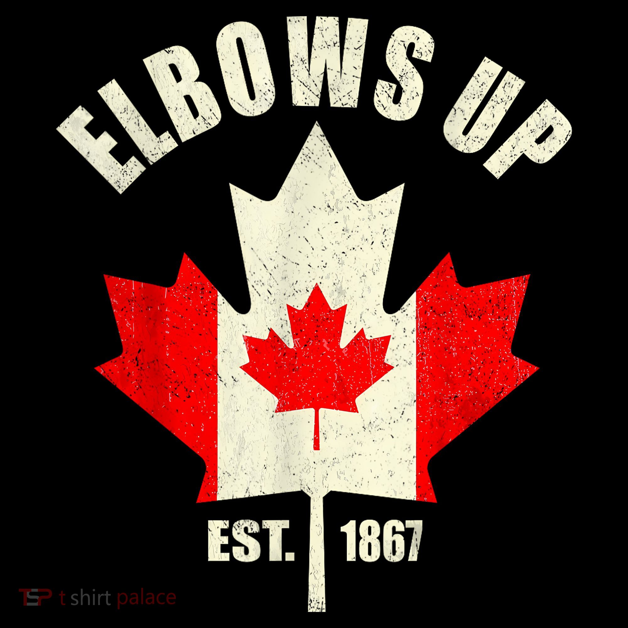 Elbows Up Canada Est 1867 Proud Canadian Strong Canada Women's Hoodie