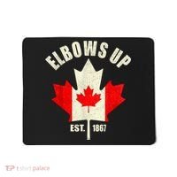 Elbows Up Canada Est 1867 Proud Canadian Strong Canada Mousepad thumb 0