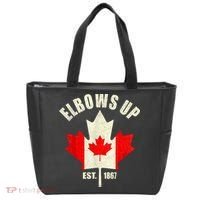 Elbows Up Canada Est 1867 Proud Canadian Strong Canada Tote Bag thumb 0