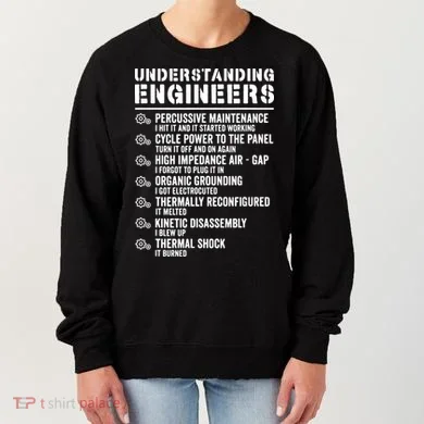 Explained Understanding Engineers Mechanical Engineering Women's Sweatshirt