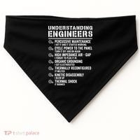 Explained Understanding Engineers Mechanical Engineering USA-Made Doggie Bandana thumb 0