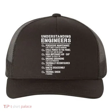 Explained Understanding Engineers Mechanical Engineering Yupoong Adult 5-Panel Trucker Hat