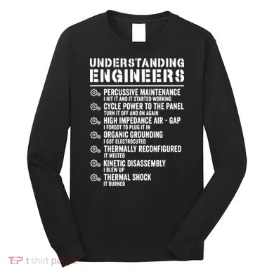 Explained Understanding Engineers Mechanical Engineering Long Sleeve Shirt