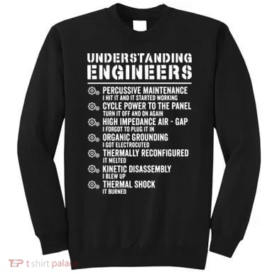 Explained Understanding Engineers Mechanical Engineering Sweatshirt