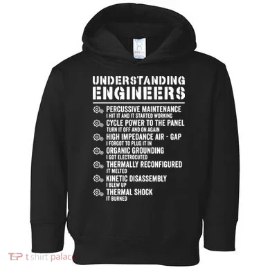 Explained Understanding Engineers Mechanical Engineering Toddler Hoodie