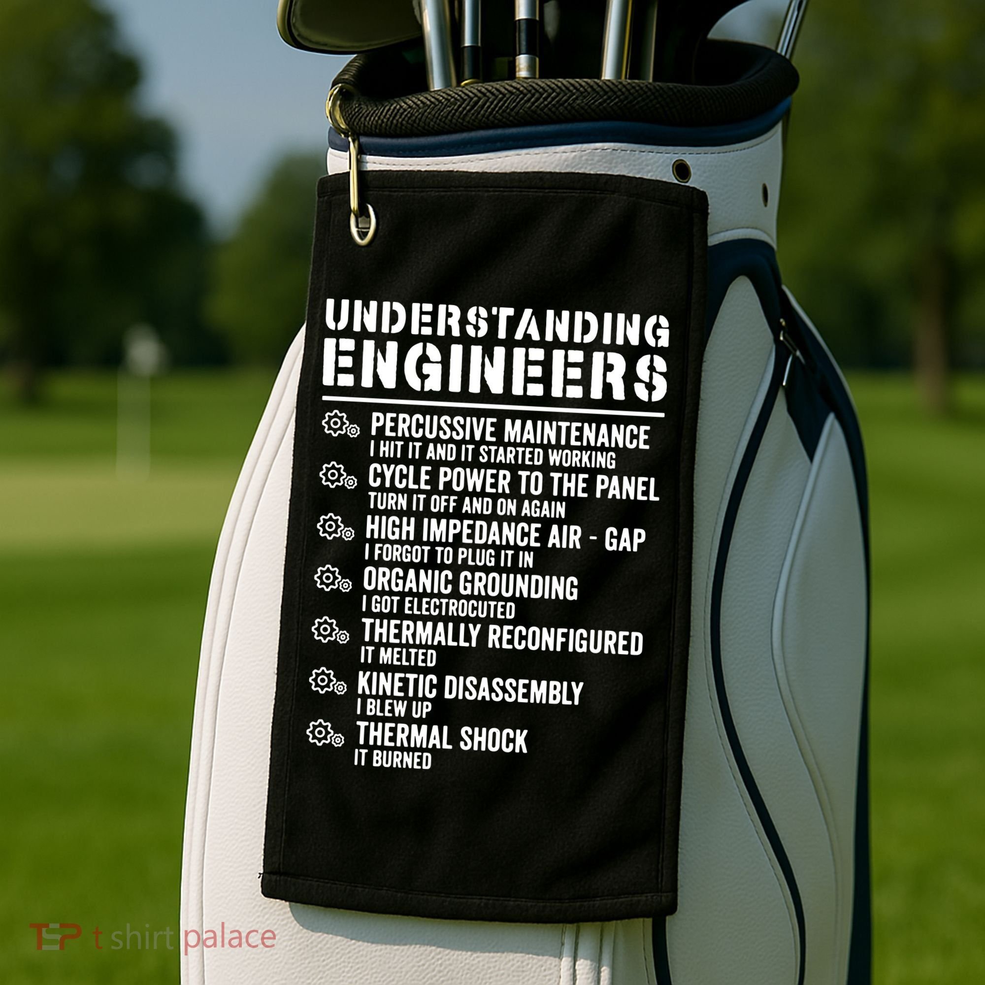 Explained Understanding Engineers Mechanical Engineering Golf Towel