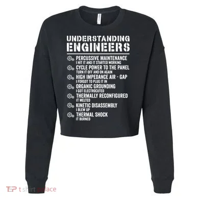 Explained Understanding Engineers Mechanical Engineering Cropped Pullover Crew