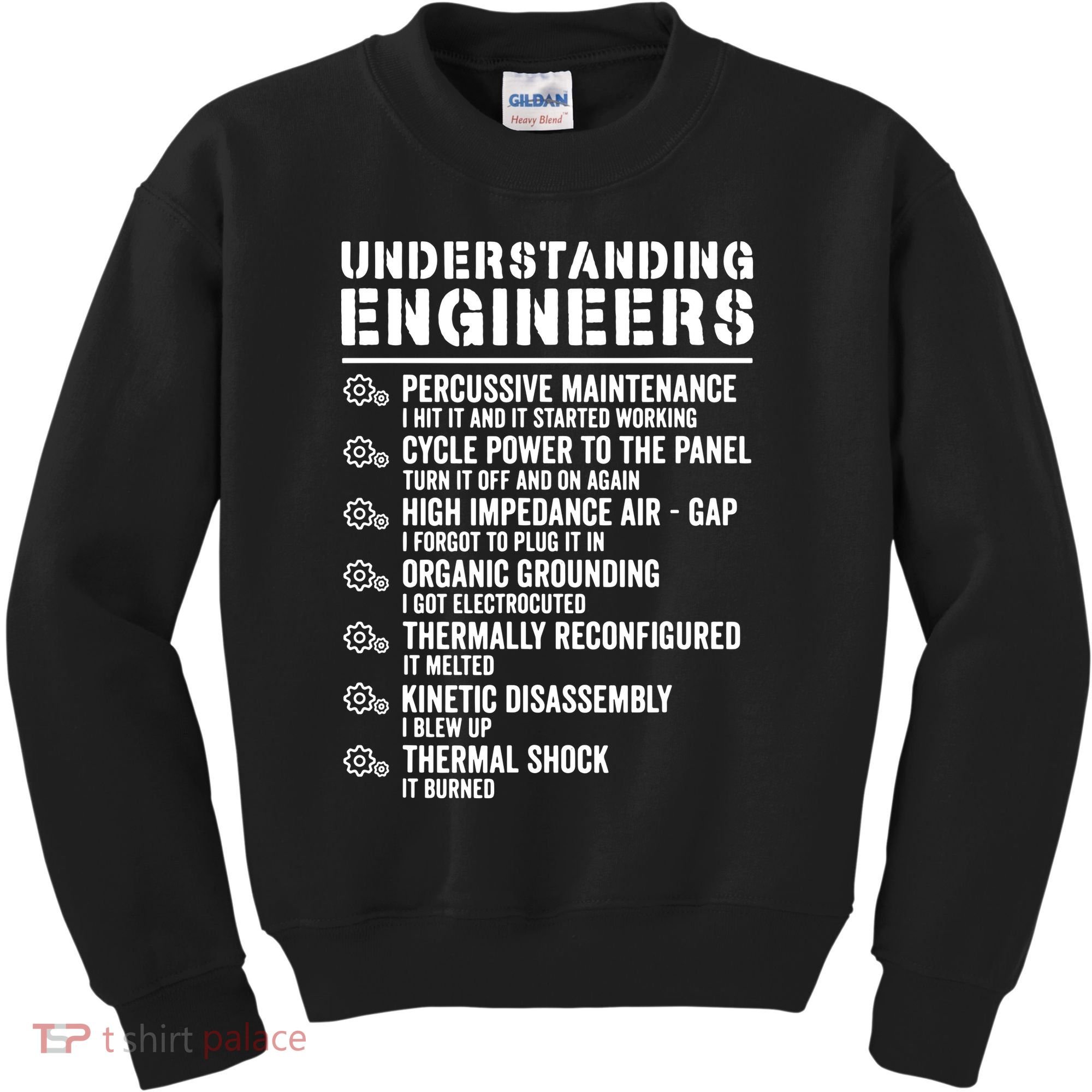 Explained Understanding Engineers Mechanical Engineering Kids Sweatshirt