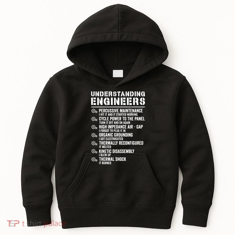 Explained Understanding Engineers Mechanical Engineering Kids Hoodie