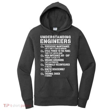 Explained Understanding Engineers Mechanical Engineering Women's Hoodie