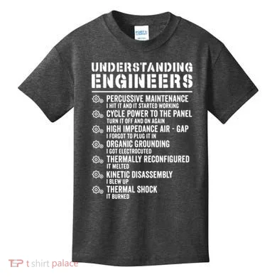 Explained Understanding Engineers Mechanical Engineering Kids T-Shirt