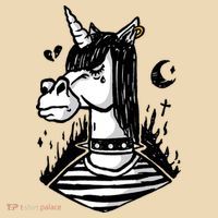 Emo Unicorn Tote Bag thumb 4