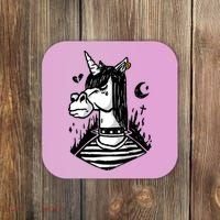 Emo Unicorn Coaster thumb 0