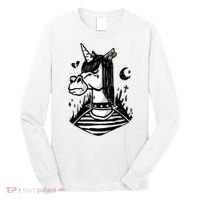 Emo Unicorn Long Sleeve Shirt thumb 0
