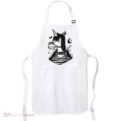 Emo Unicorn Apron