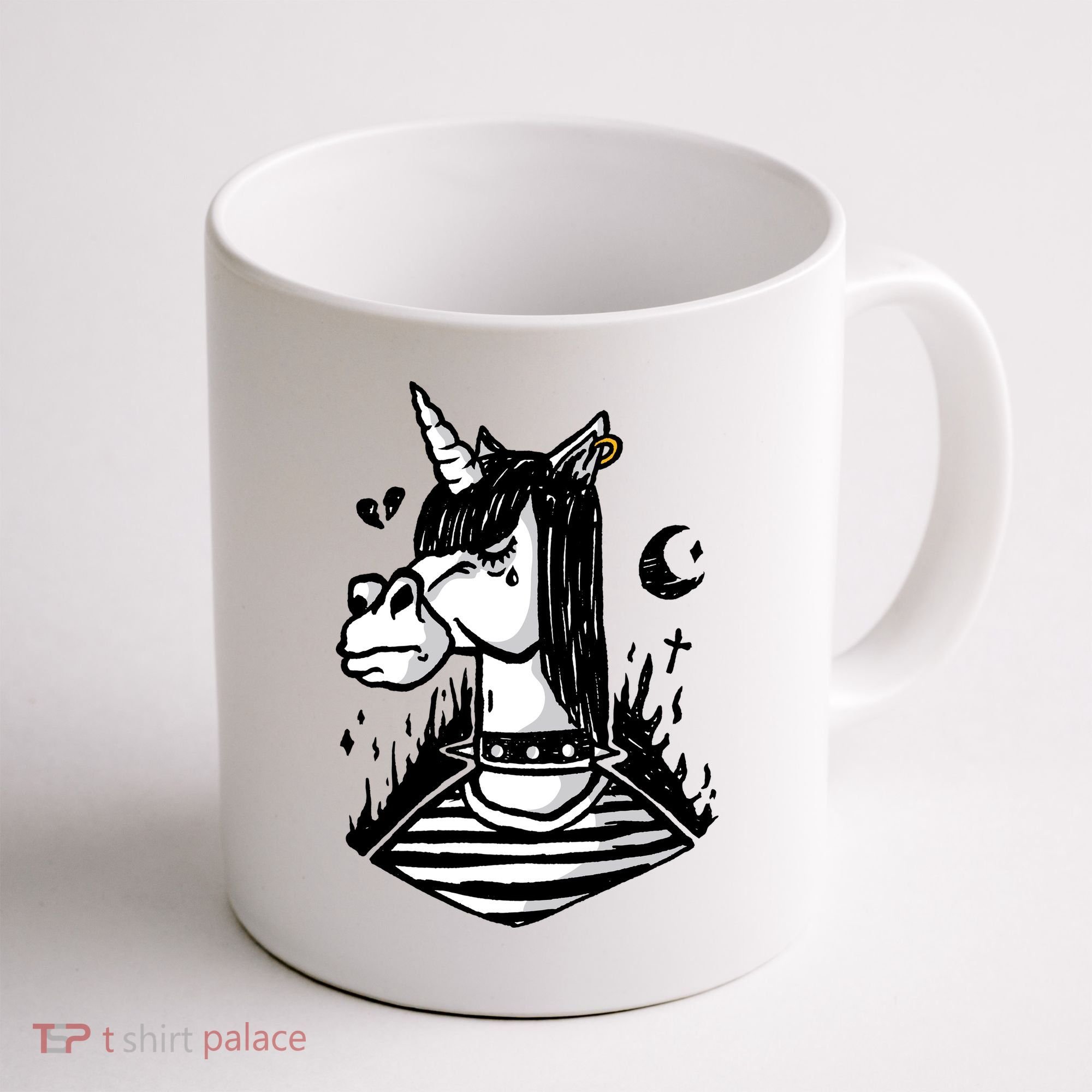 Emo Unicorn Coffee Mug