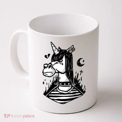 Emo Unicorn Coffee Mug