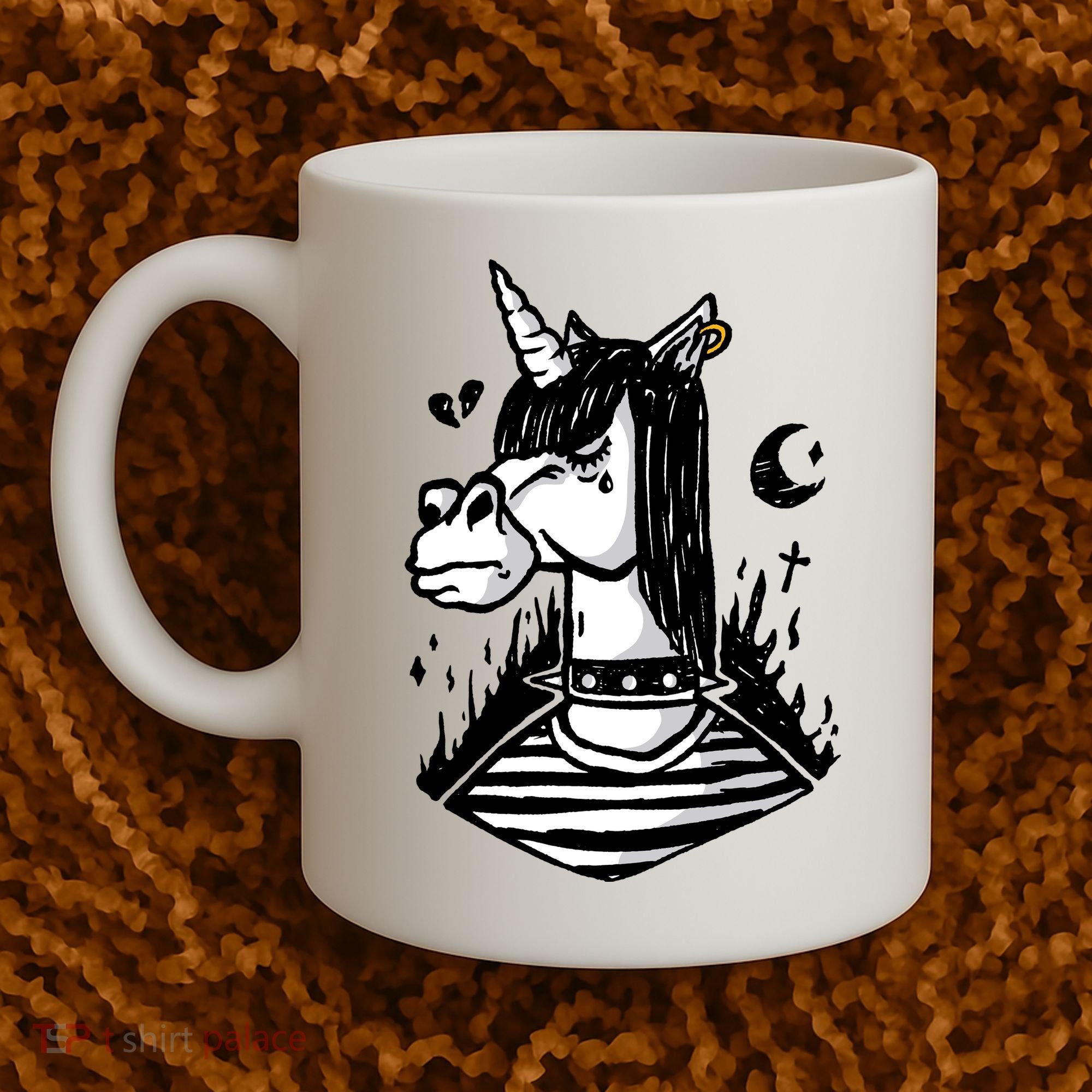 Emo Unicorn Coffee Mug
