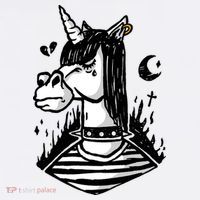 Emo Unicorn Beanie thumb 2
