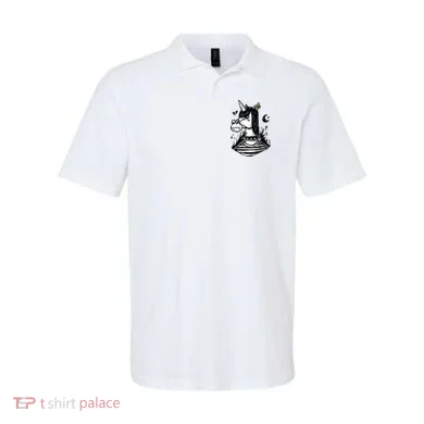Emo Unicorn Polo