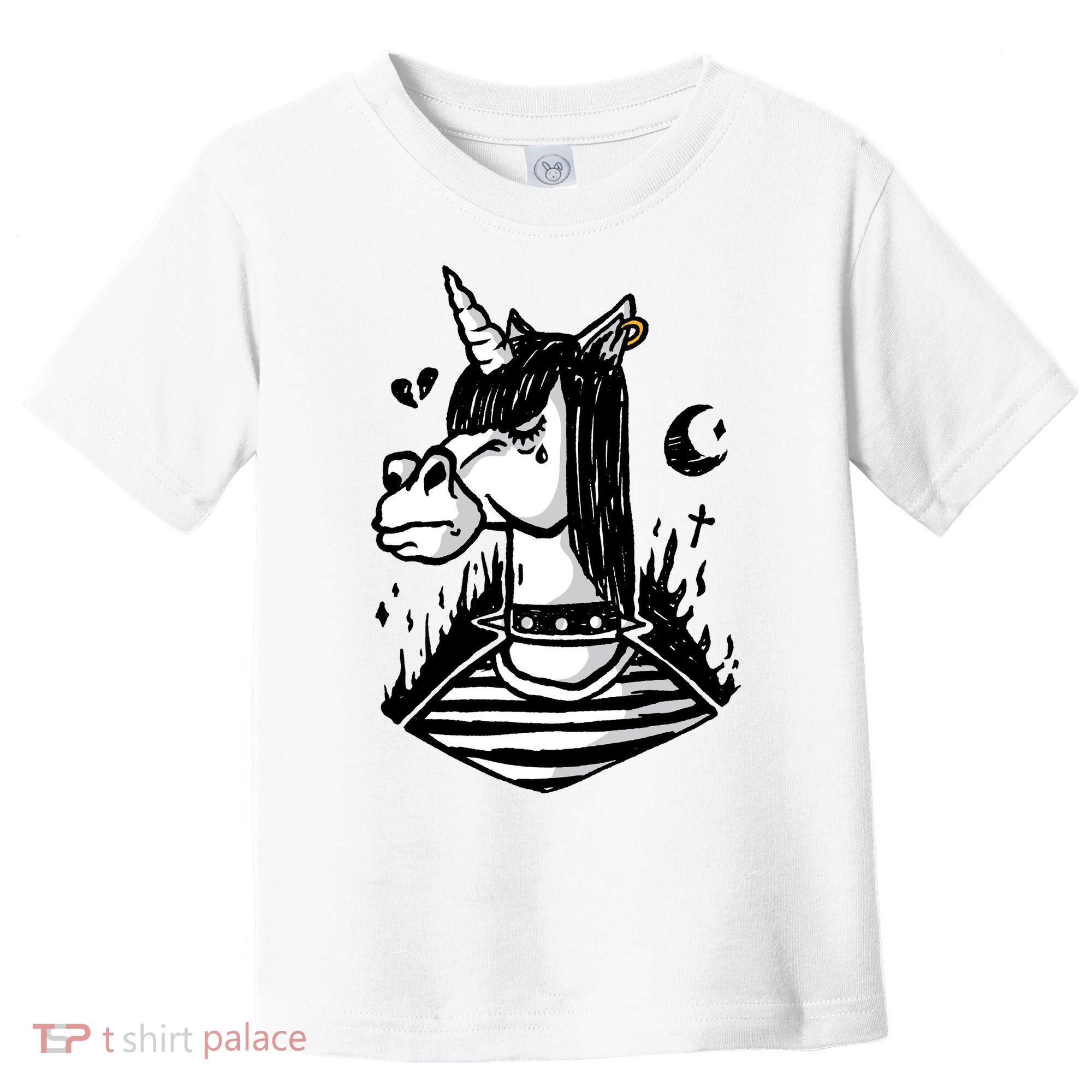 Emo Unicorn Toddler T-Shirt