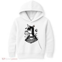 Emo Unicorn Kids Hoodie thumb 0
