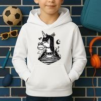 Emo Unicorn Kids Hoodie thumb 2