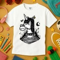 Emo Unicorn Kids T-Shirt thumb 3