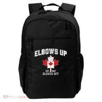 Elbows Up EST 1867 Canadian Maple Leaf Canada Backpack thumb 0