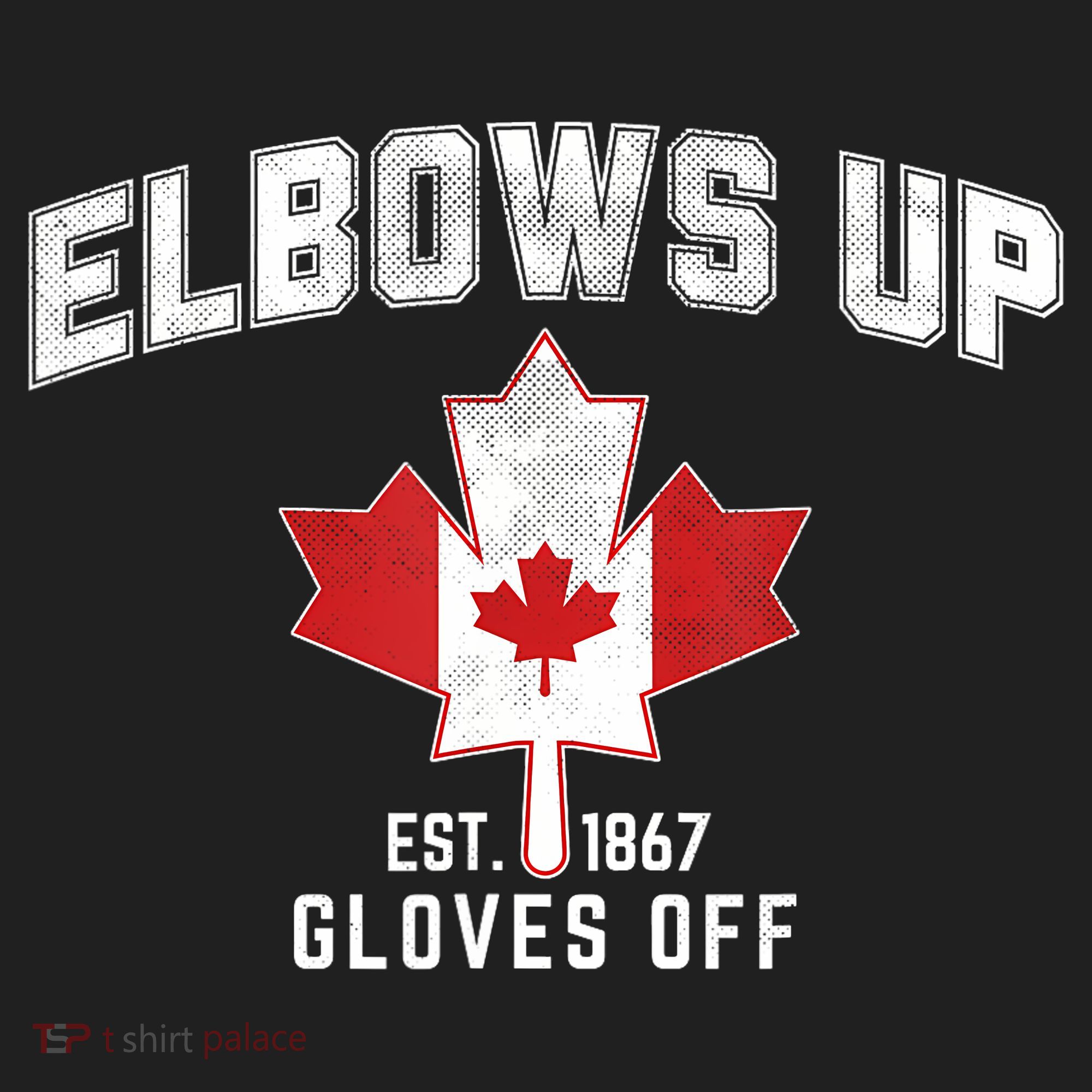 Elbows Up EST 1867 Canadian Maple Leaf Canada Tumbler