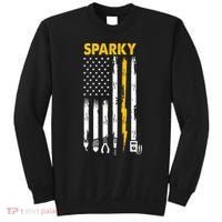 Electrician US Flag Sparky Tools Sweatshirt thumb 0