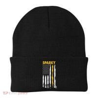 Electrician US Flag Sparky Tools Beanie thumb 0