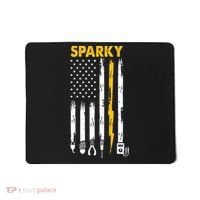 Electrician US Flag Sparky Tools Mousepad thumb 0