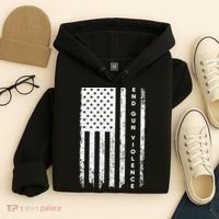Enough USA Flag End Gun Violence Hoodie thumb 4