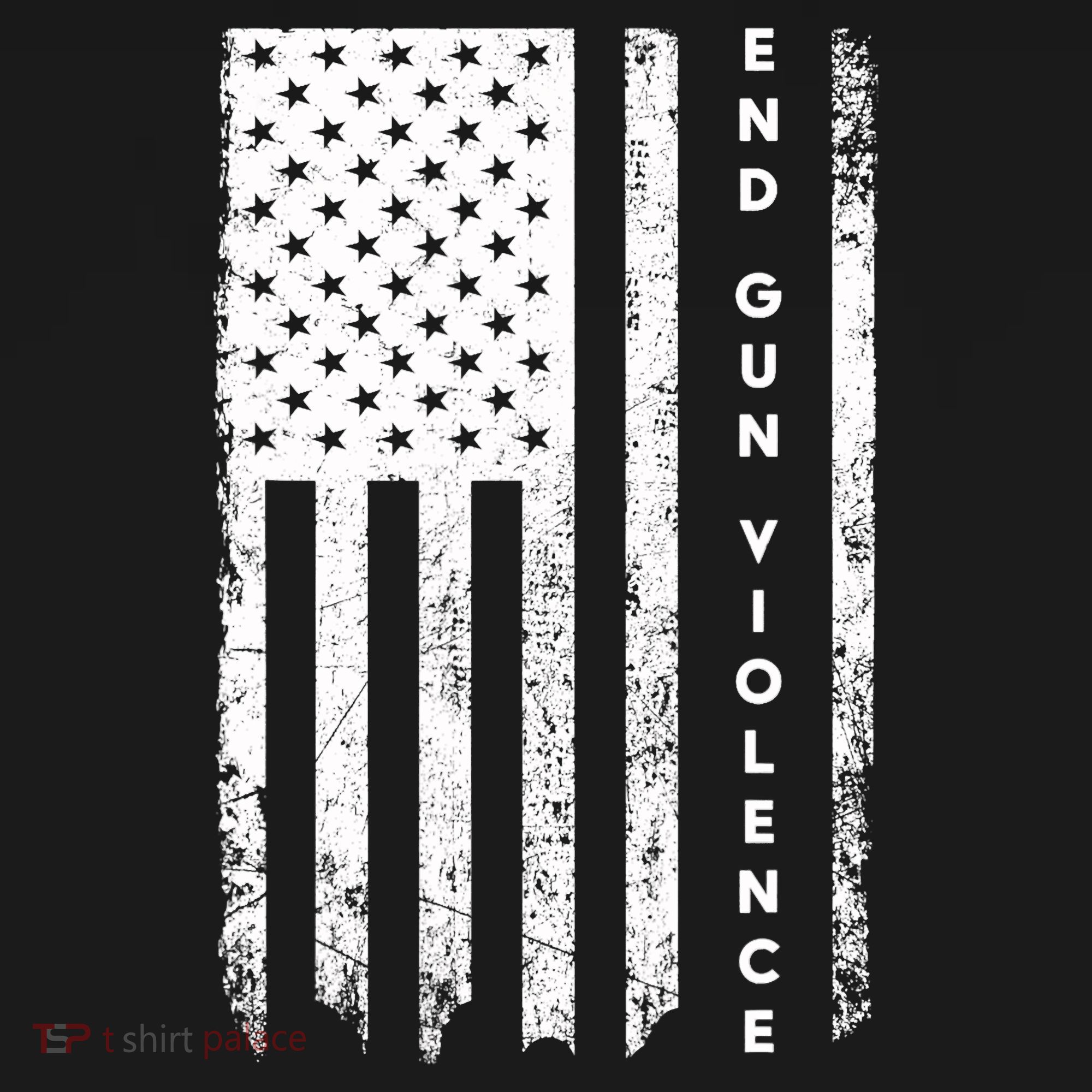 Enough USA Flag End Gun Violence Pajama Set