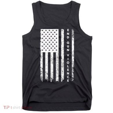 Enough USA Flag End Gun Violence Tank Top
