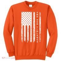 Enough USA Flag End Gun Violence Sweatshirt thumb 0