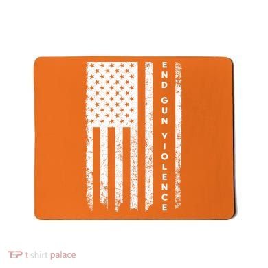 Enough USA Flag End Gun Violence Mousepad