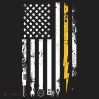 Electrician Us Flag Electricians Tools Cute Gift Beanie thumb 2