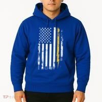 Electrician Us Flag Electricians Tools Cute Gift Hoodie thumb 2