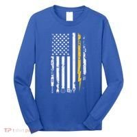 Electrician Us Flag Electricians Tools Cute Gift Long Sleeve Shirt thumb 0
