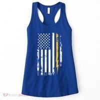 Electrician Us Flag Electricians Tools Cute Gift Women's Tank Top thumb 0